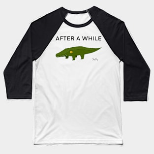 Bye Crocodile Baseball T-Shirt